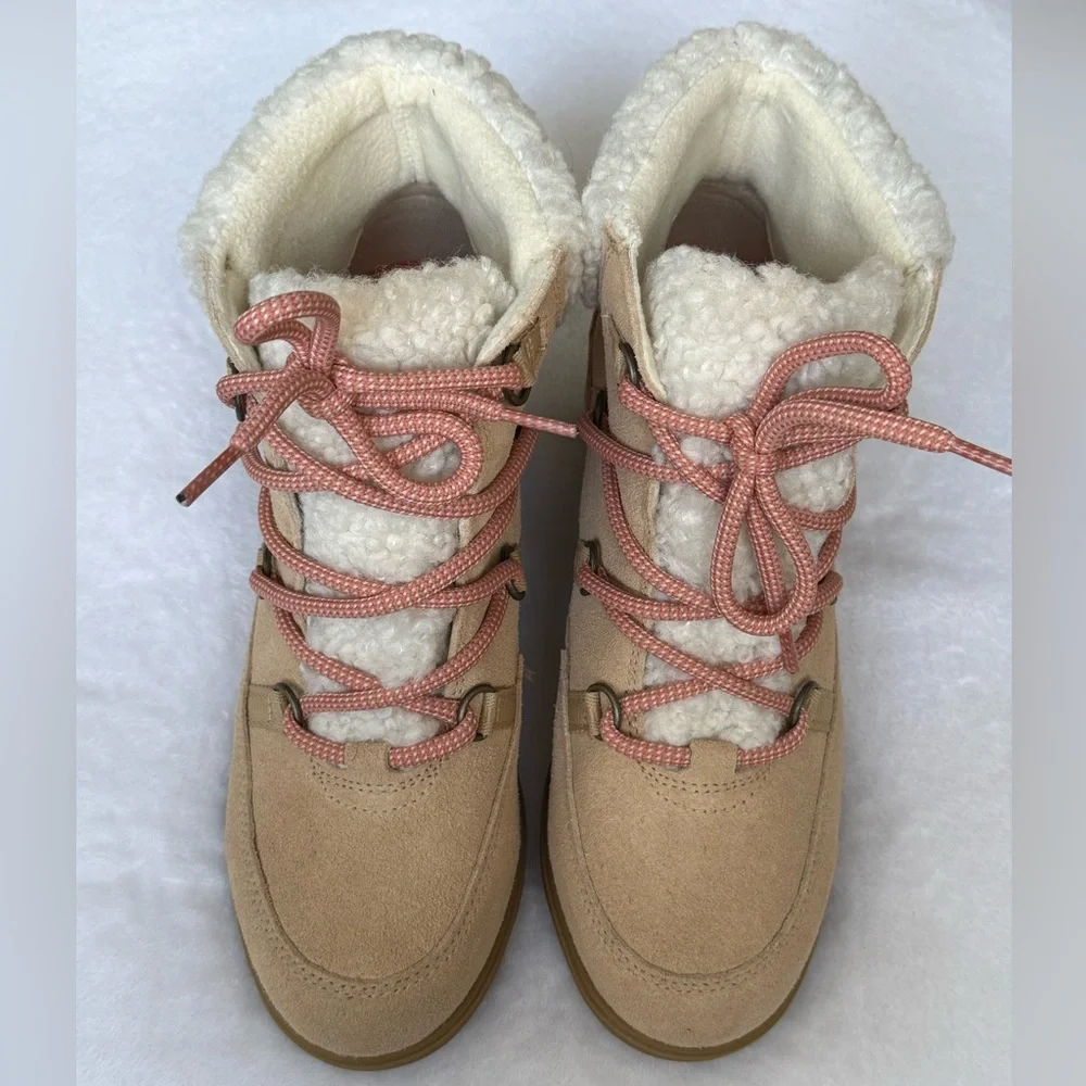 Sorel Women's Evie Lace Up Waterproof Wedge Bootie - Picture 7 of 10